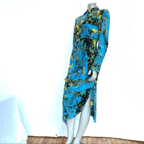 TOPSHOP floral Shirt Dress - Picture 5 of 16